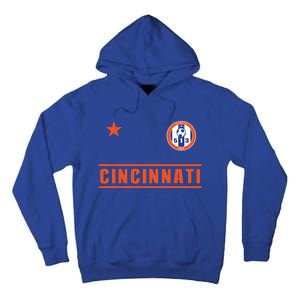 Cincinnati Soccer Jersey 513 Original Royal Design Cute Gift Tall Hoodie