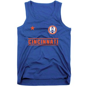 Cincinnati Soccer Jersey 513 Original Royal Design Cute Gift Tank Top