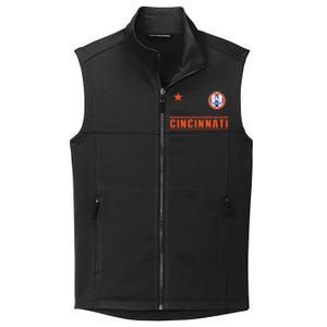 Cincinnati Soccer Jersey 513 Original Royal Design Cute Gift Collective Smooth Fleece Vest