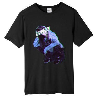 Comfortable Sad Japanese Anime Aesthetic Tall Fusion ChromaSoft Performance T-Shirt