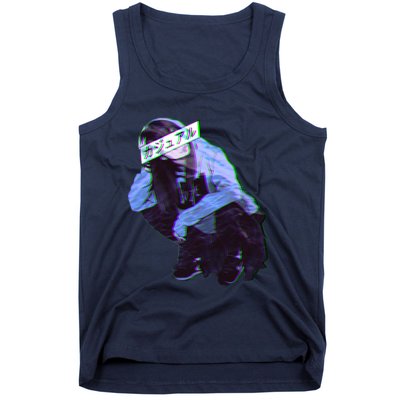 Comfortable Sad Japanese Anime Aesthetic Tank Top