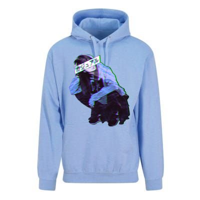 Comfortable Sad Japanese Anime Aesthetic Unisex Surf Hoodie