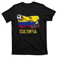 Colombia Soccer Jersey Fan Gallery Cheer Lady Mom Family T-Shirt