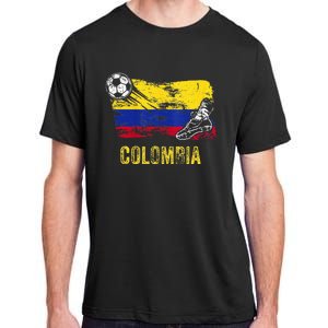 Colombia Soccer Jersey Fan Gallery Cheer Lady Mom Family Adult ChromaSoft Performance T-Shirt