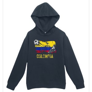 Colombia Soccer Jersey Fan Gallery Cheer Lady Mom Family Urban Pullover Hoodie