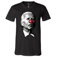 Clown Show Joe Funny Joe Biden Is A Democratic Clown V-Neck T-Shirt