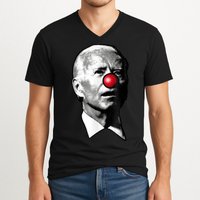 Clown Show Joe Funny Joe Biden Is A Democratic Clown V-Neck T-Shirt