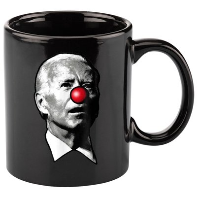 Clown Show Joe Funny Joe Biden Is A Democratic Clown 11oz C Handle Ceramic Mug