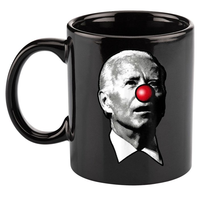 Clown Show Joe Funny Joe Biden Is A Democratic Clown 11oz C Handle Ceramic Mug
