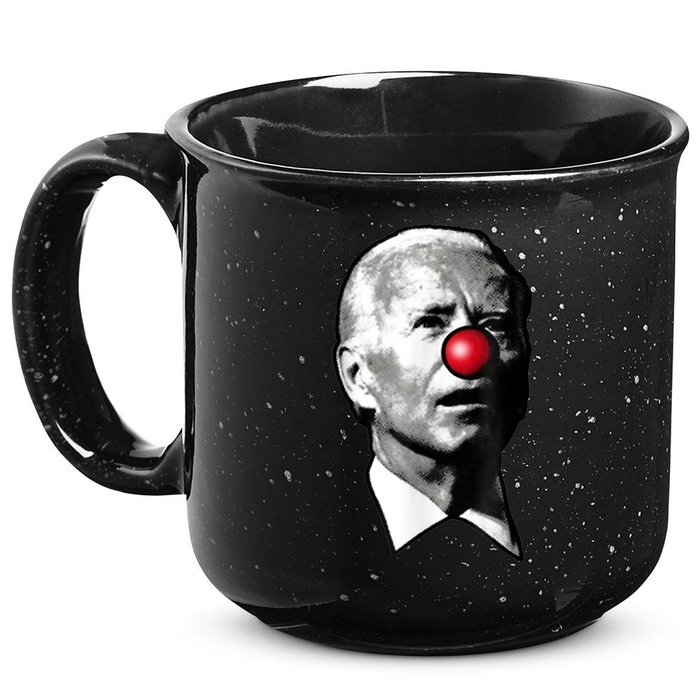 Clown Show Joe Funny Joe Biden Is A Democratic Clown 15oz Campfire Ceramic Mug
