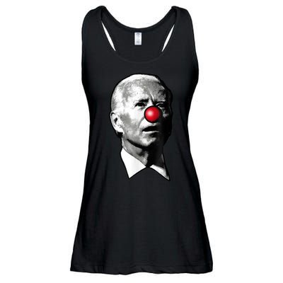 Clown Show Joe Funny Joe Biden Is A Democratic Clown Ladies Essential Flowy Tank