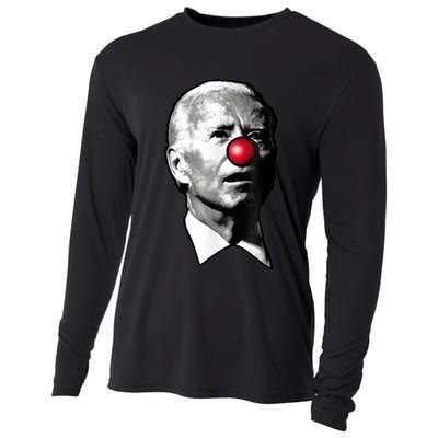 Clown Show Joe Funny Joe Biden Is A Democratic Clown Cooling Performance Long Sleeve Crew
