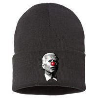 Clown Show Joe Funny Joe Biden Is A Democratic Clown Sustainable Knit Beanie