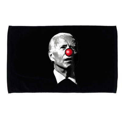 Clown Show Joe Funny Joe Biden Is A Democratic Clown Microfiber Hand Towel