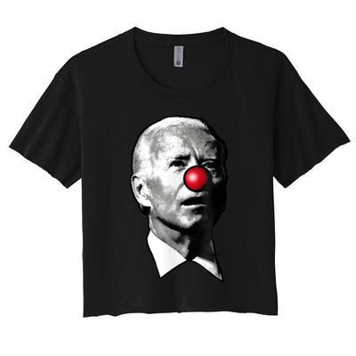Clown Show Joe Funny Joe Biden Is A Democratic Clown Crop Top