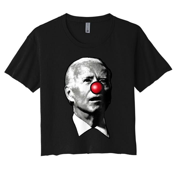 Clown Show Joe Funny Joe Biden Is A Democratic Clown Crop Top