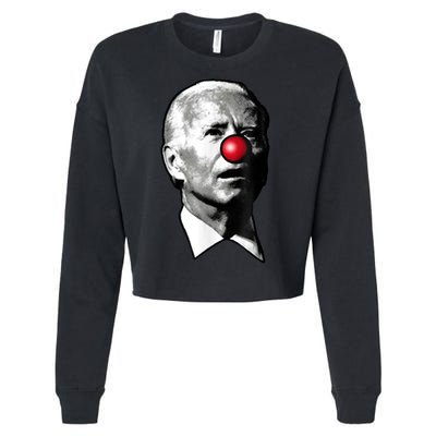Clown Show Joe Funny Joe Biden Is A Democratic Clown Cropped Pullover Crew