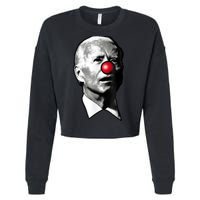Clown Show Joe Funny Joe Biden Is A Democratic Clown Cropped Pullover Crew