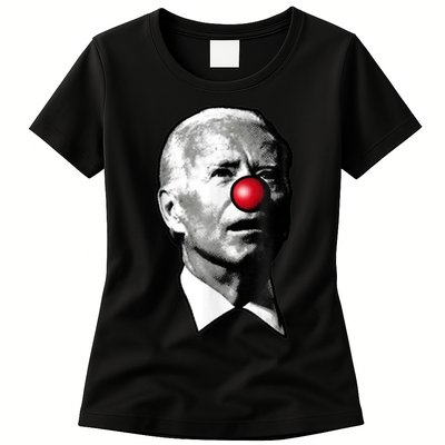 Clown Show Joe Funny Joe Biden Is A Democratic Clown Womens T-Shirt