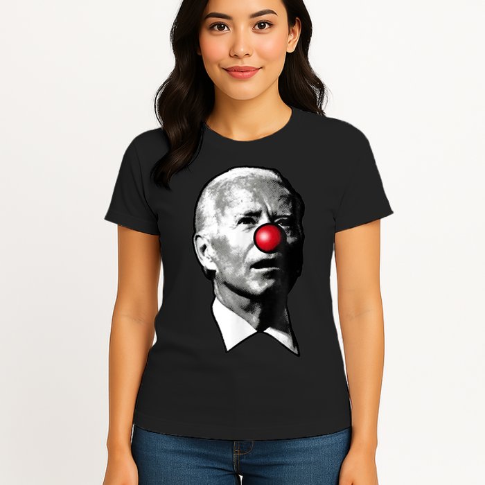 Clown Show Joe Funny Joe Biden Is A Democratic Clown Womens T-Shirt
