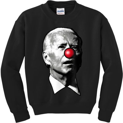Clown Show Joe Funny Joe Biden Is A Democratic Clown Kids Sweatshirt