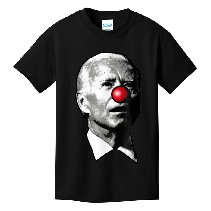 Clown Show Joe Funny Joe Biden Is A Democratic Clown Kids T-Shirt
