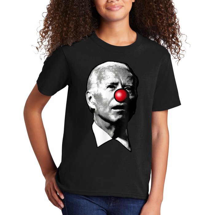 Clown Show Joe Funny Joe Biden Is A Democratic Clown Kids T-Shirt