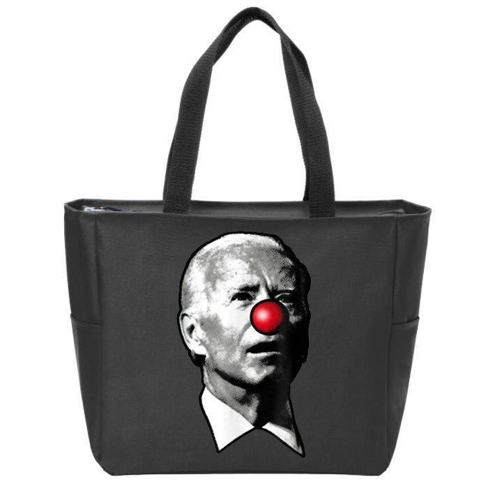 Clown Show Joe Funny Joe Biden Is A Democratic Clown Zip Tote Bag