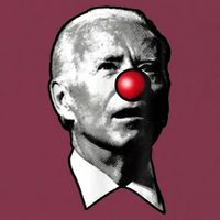 Clown Show Joe Funny Joe Biden Is A Democratic Clown 16oz Travel Tumbler