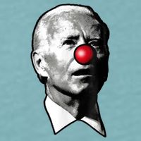 Clown Show Joe Funny Joe Biden Is A Democratic Clown Sueded Cloud Jersey T-Shirt