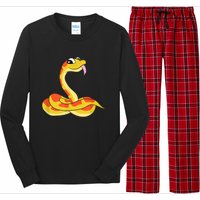 Corn Snake Kids Reptiles Cute Corn Snake Long Sleeve Pajama Set