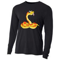 Corn Snake Kids Reptiles Cute Corn Snake Cooling Performance Long Sleeve Crew