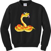 Corn Snake Kids Reptiles Cute Corn Snake Kids Sweatshirt