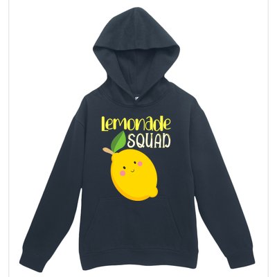 Cute Smiling Kawaii Lemon Lemonade Squad Urban Pullover Hoodie