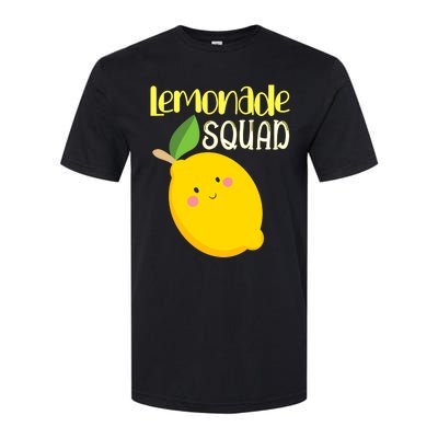 Cute Smiling Kawaii Lemon Lemonade Squad Softstyle® CVC T-Shirt