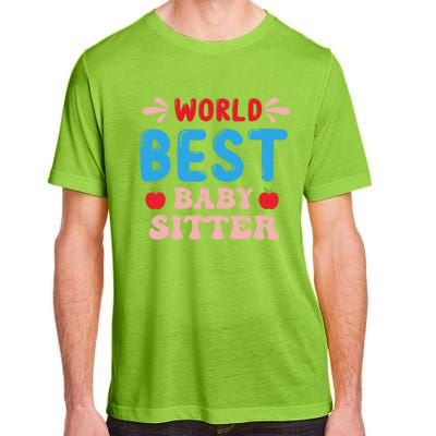 Childcare Sitter Kindergarten Gift Adult ChromaSoft Performance T-Shirt