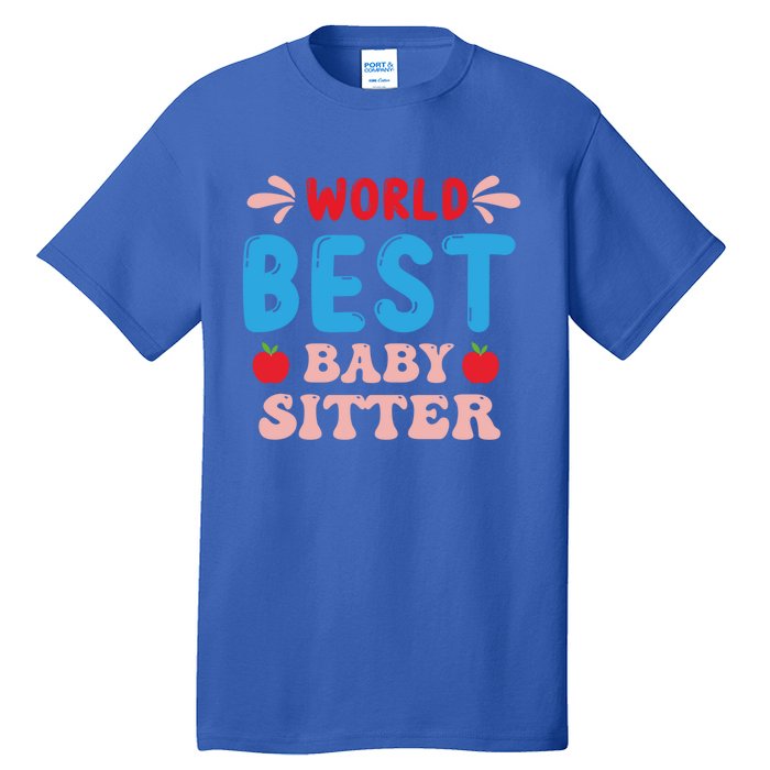 Childcare Sitter Kindergarten Gift Tall T-Shirt