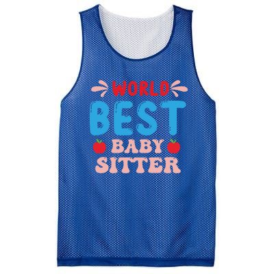 Childcare Sitter Kindergarten Gift Mesh Reversible Basketball Jersey Tank