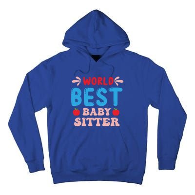 Childcare Sitter Kindergarten Gift Tall Hoodie