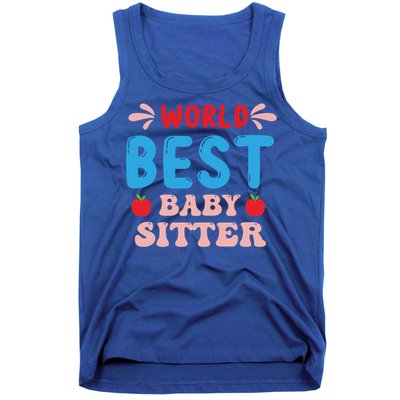 Childcare Sitter Kindergarten Gift Tank Top