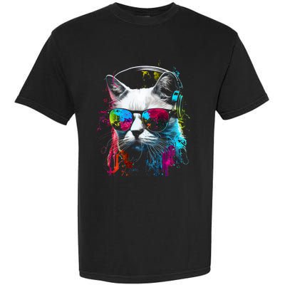 Cat Sunglasses Kitten Cat Love Cat Owner Garment-Dyed Heavyweight T-Shirt