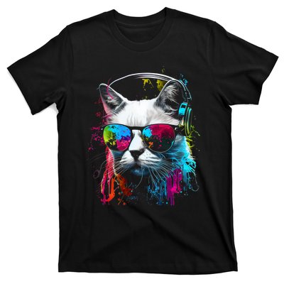 Cat Sunglasses Kitten Cat Love Cat Owner T-Shirt