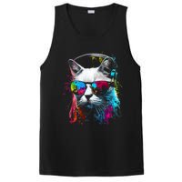 Cat Sunglasses Kitten Cat Love Cat Owner PosiCharge Competitor Tank