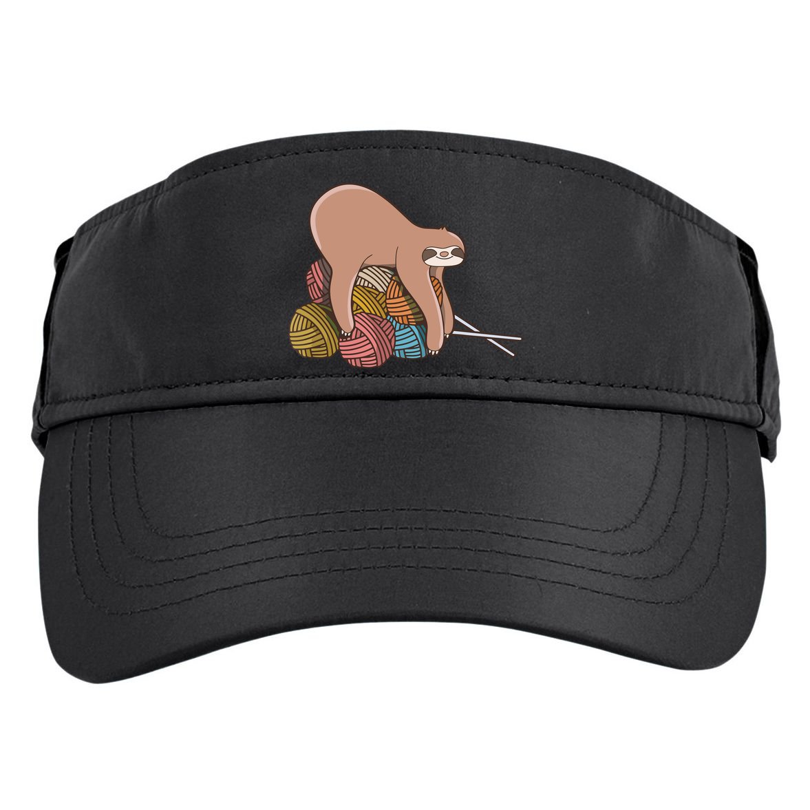 Cute Sloth Knitting Yarn Knitting Wool Adult Drive Performance Visor