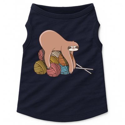 Cute Sloth Knitting Yarn Knitting Wool Doggie Tank
