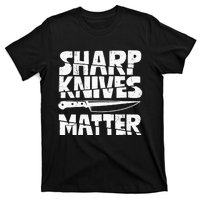 Chef Sharp Knives Matter Funny Cook Cooking Culinary Vintage T-Shirt