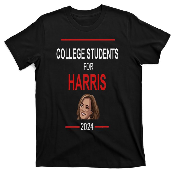 College Students Kamala Harris President Kamala Election T-Shirt