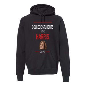 College Students Kamala Harris President Kamala Election Premium Hoodie