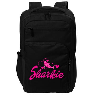 Cute Shark Kids Funny Shark Impact Tech Backpack