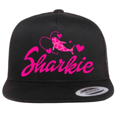 Cute Shark Kids Funny Shark Flatbill Hat